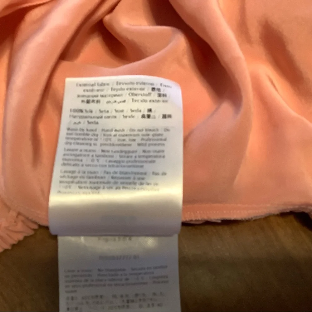 Red Valentino Cropped PINK Blouse Top Sz Large